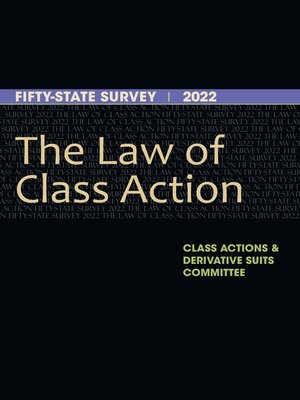 cover image of Survey of Federal Class Action Law